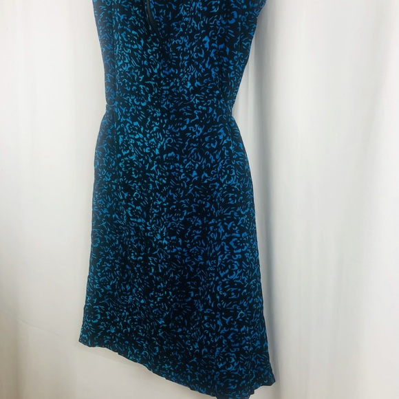 Kimberley’s Travels Rayon patterned sleeveless mini shift dress L - Picture 8 of 15
